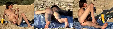 spy on tanning girls